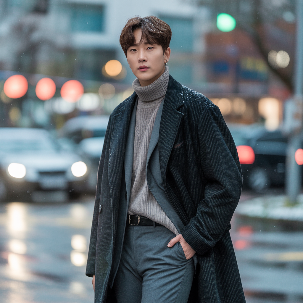 korean mens winter outfit ideas