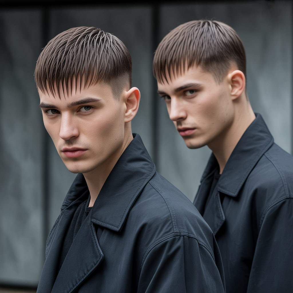 layered haircuts for men with fine hair