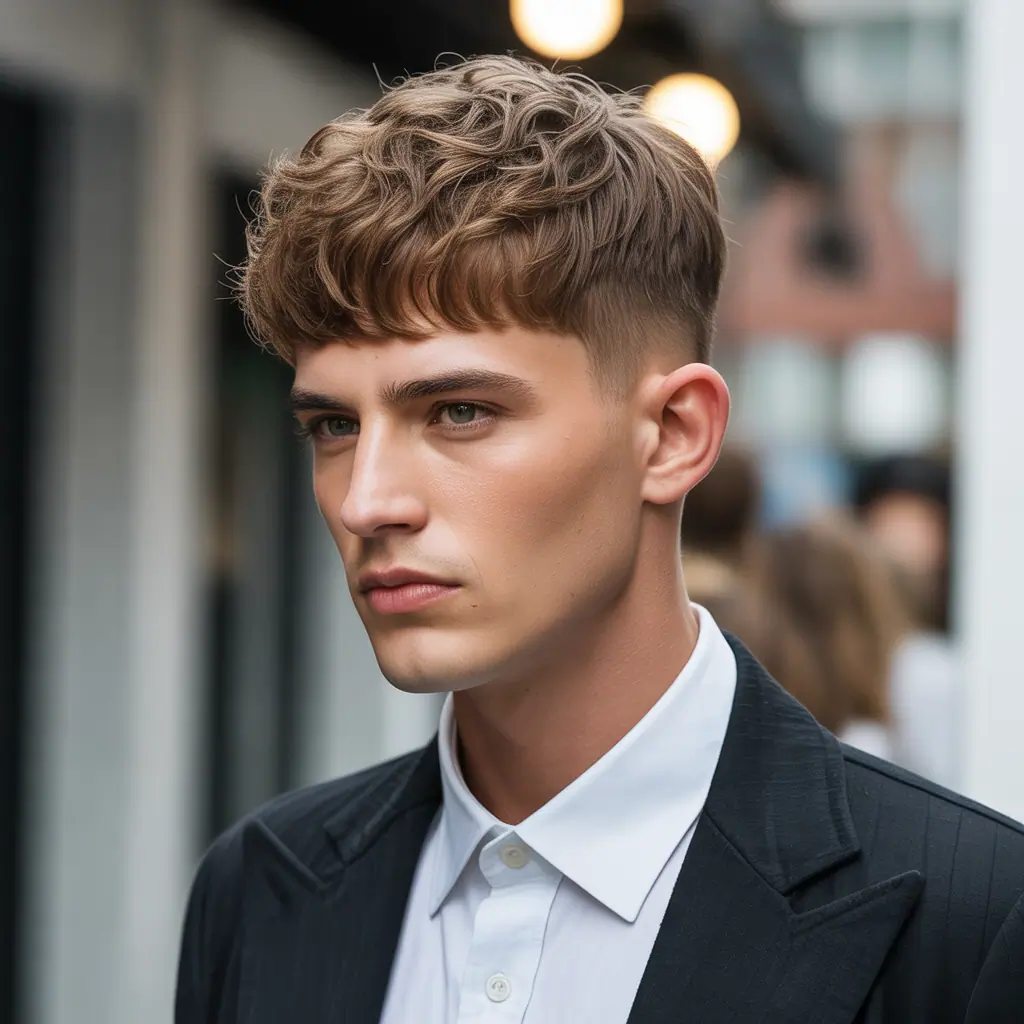 layered haircuts for men with fine hair