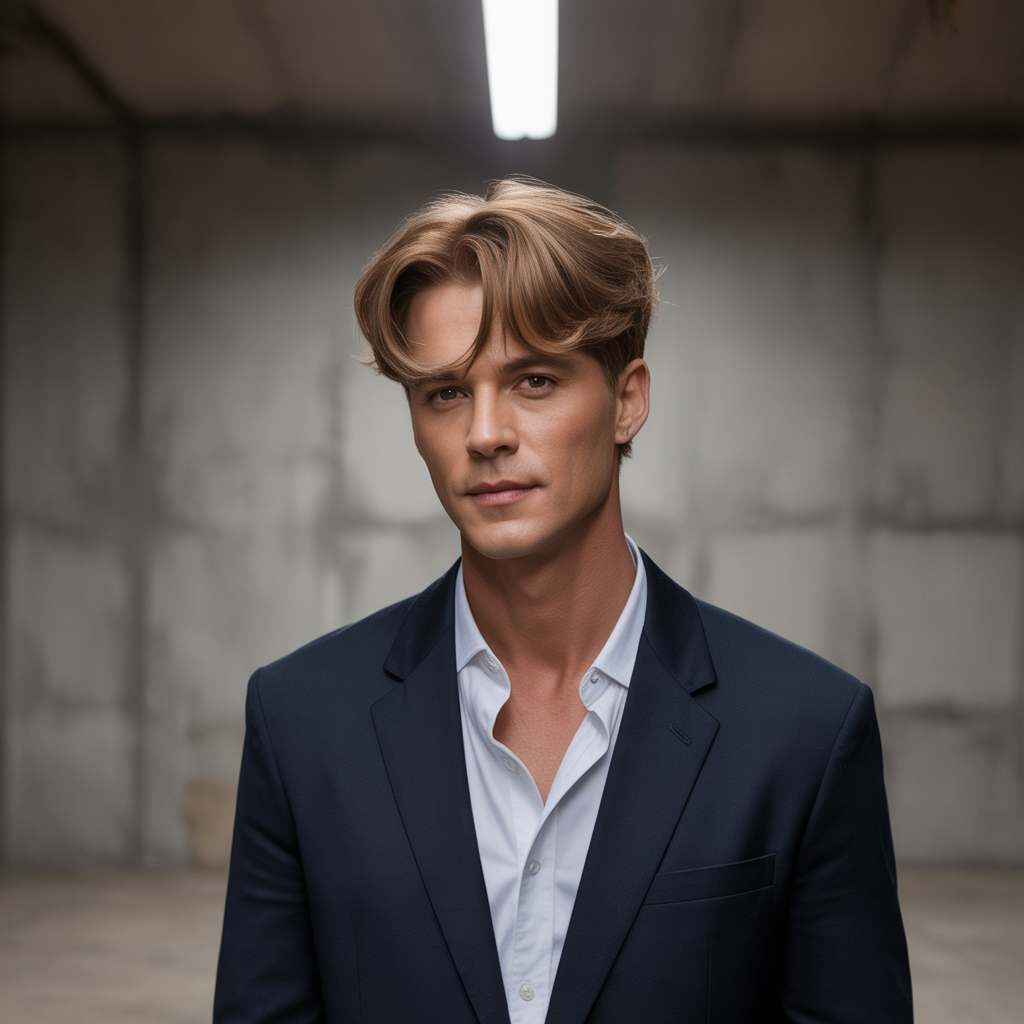 layered haircuts for men with fine hair