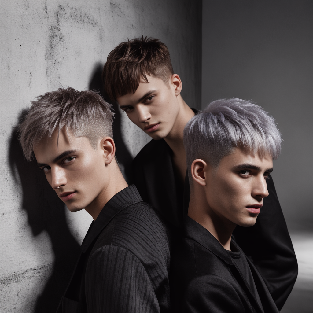 layered haircuts for men with fine hair