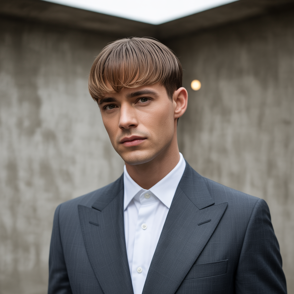 layered haircuts for men with fine hair