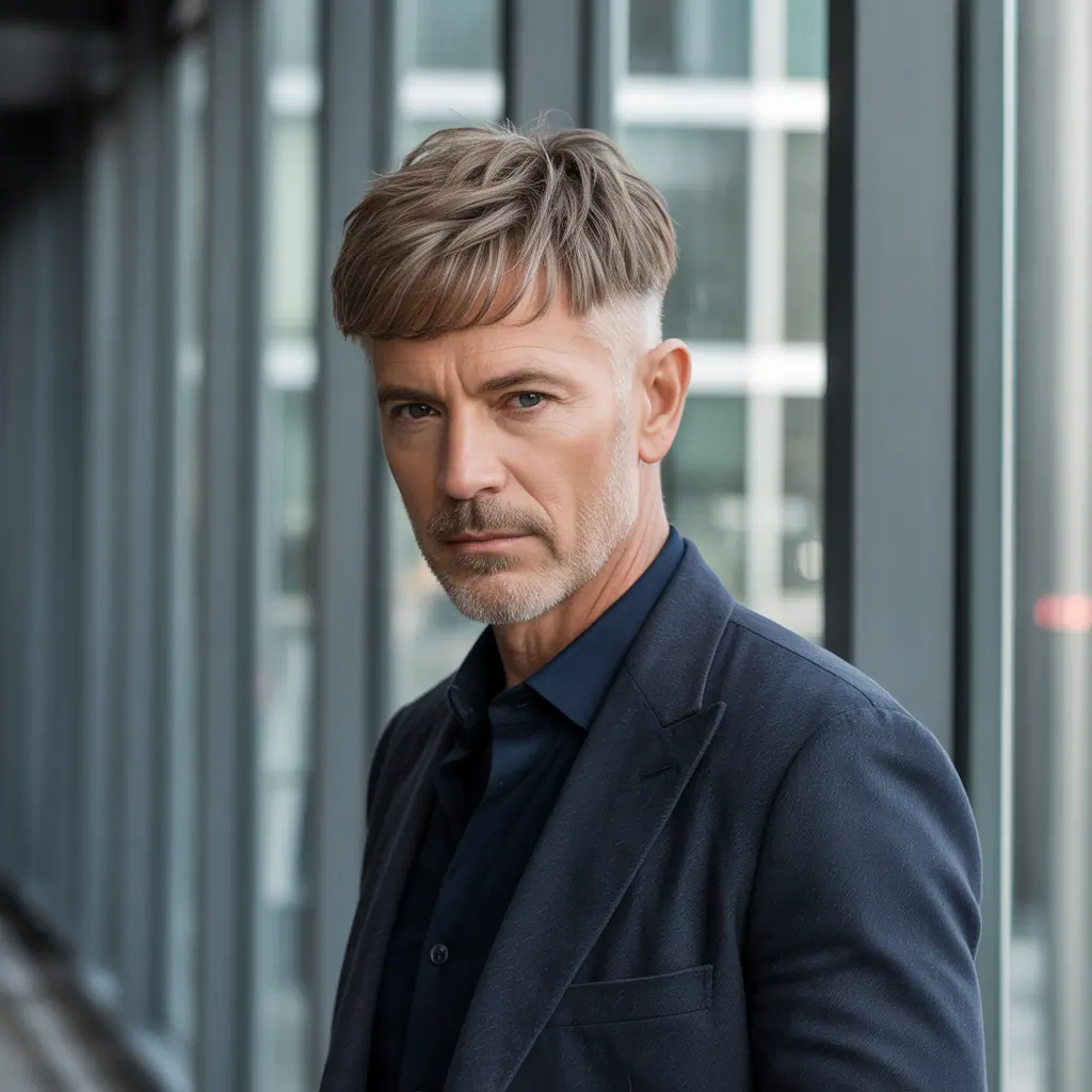 layered haircuts for older men over 40