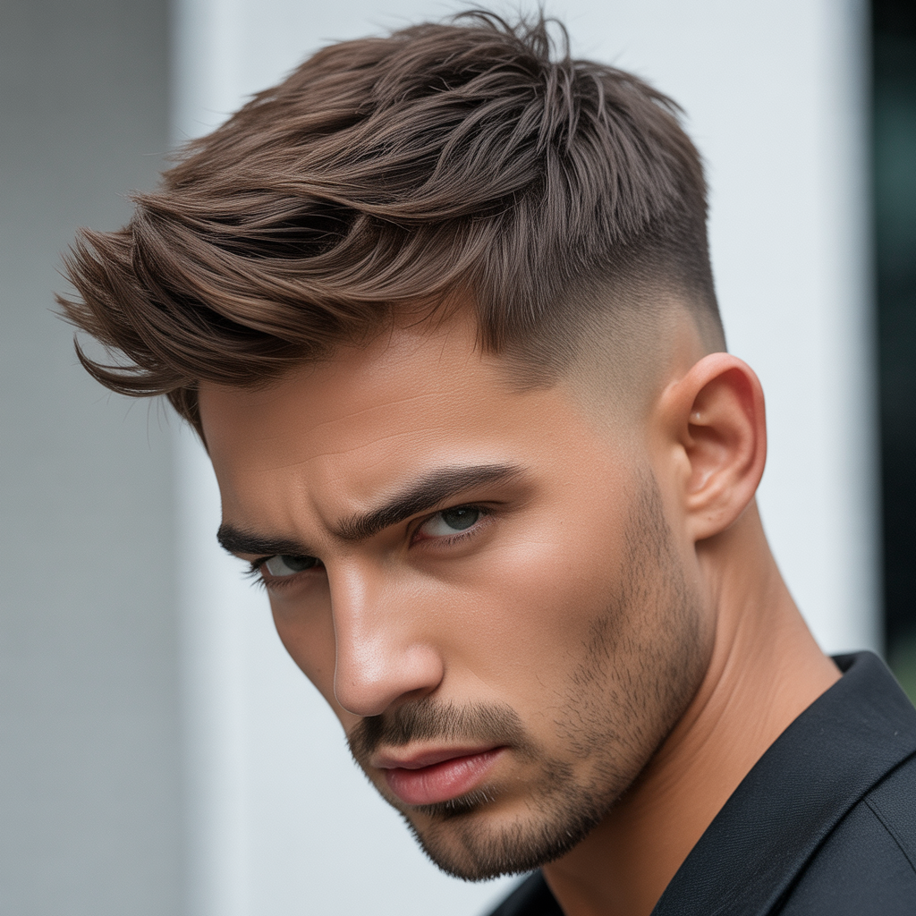 layered haircuts men