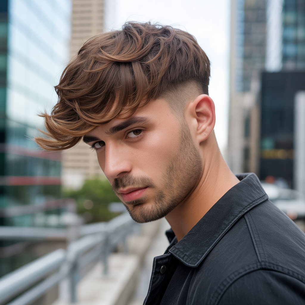 layered haircuts men