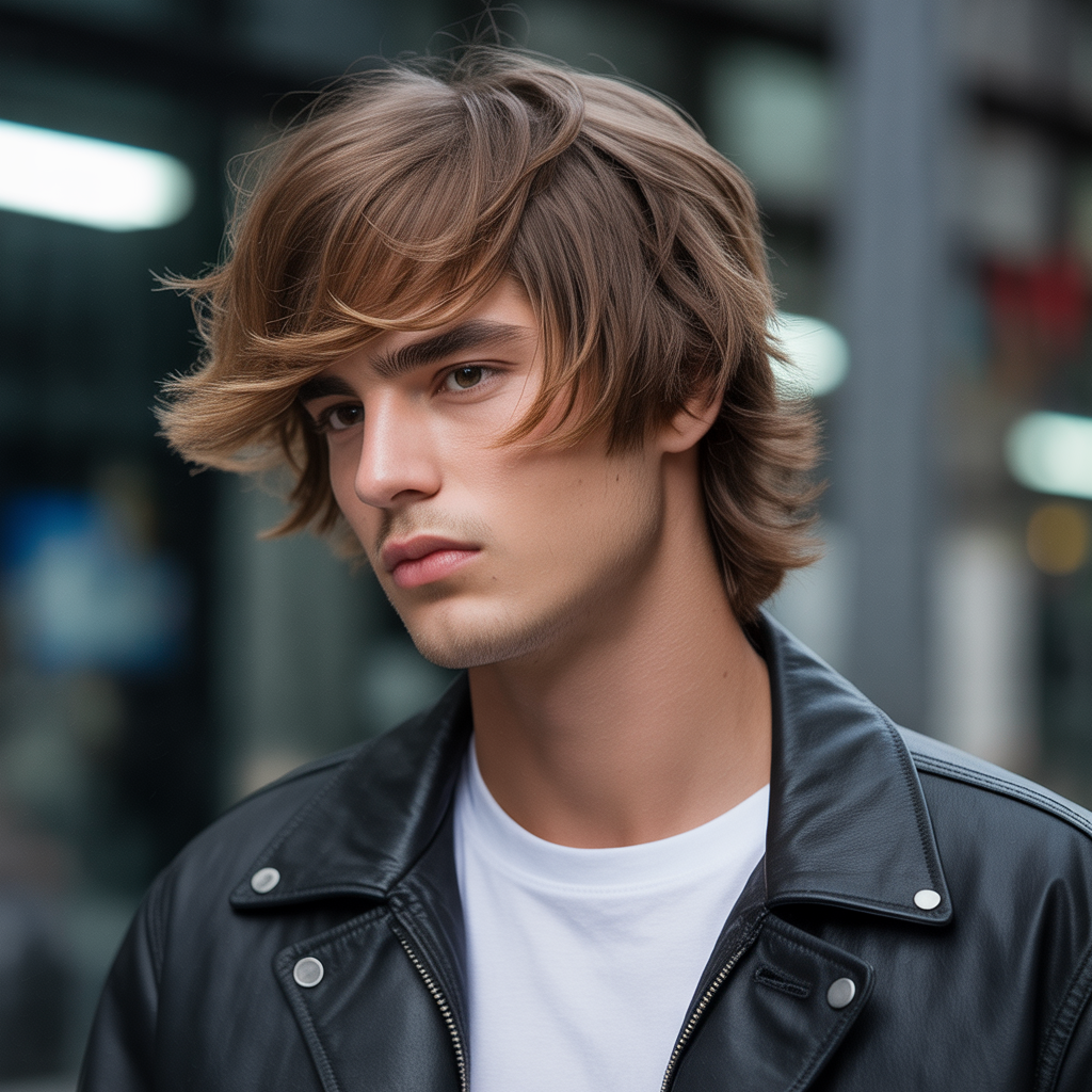 layered haircuts men