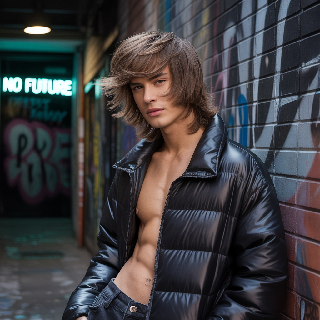 layered haircuts men