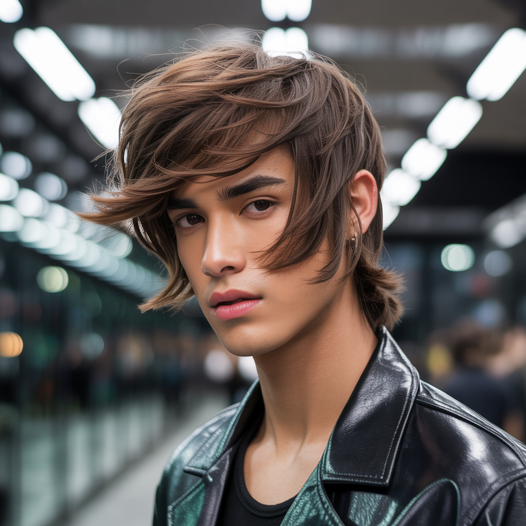 layered haircuts men