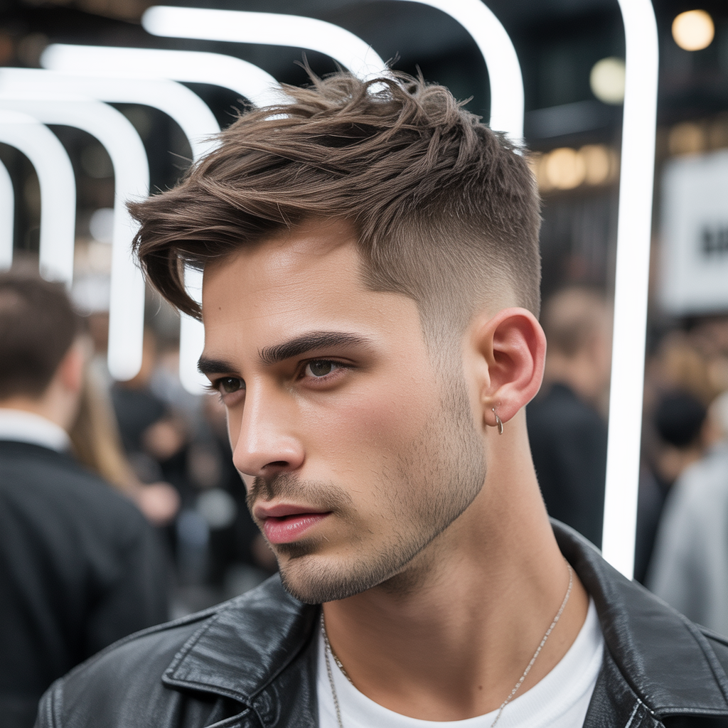 layered haircuts men