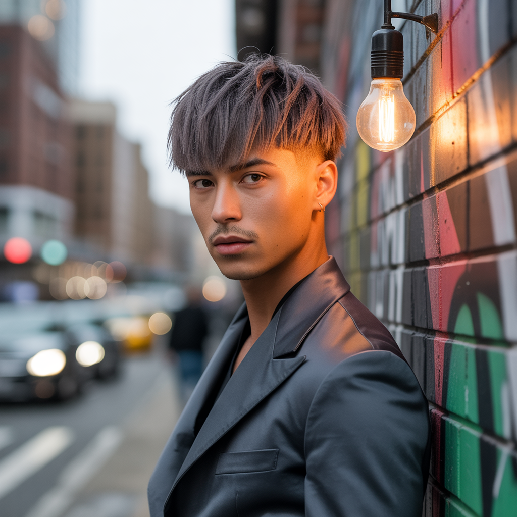 layered haircuts men