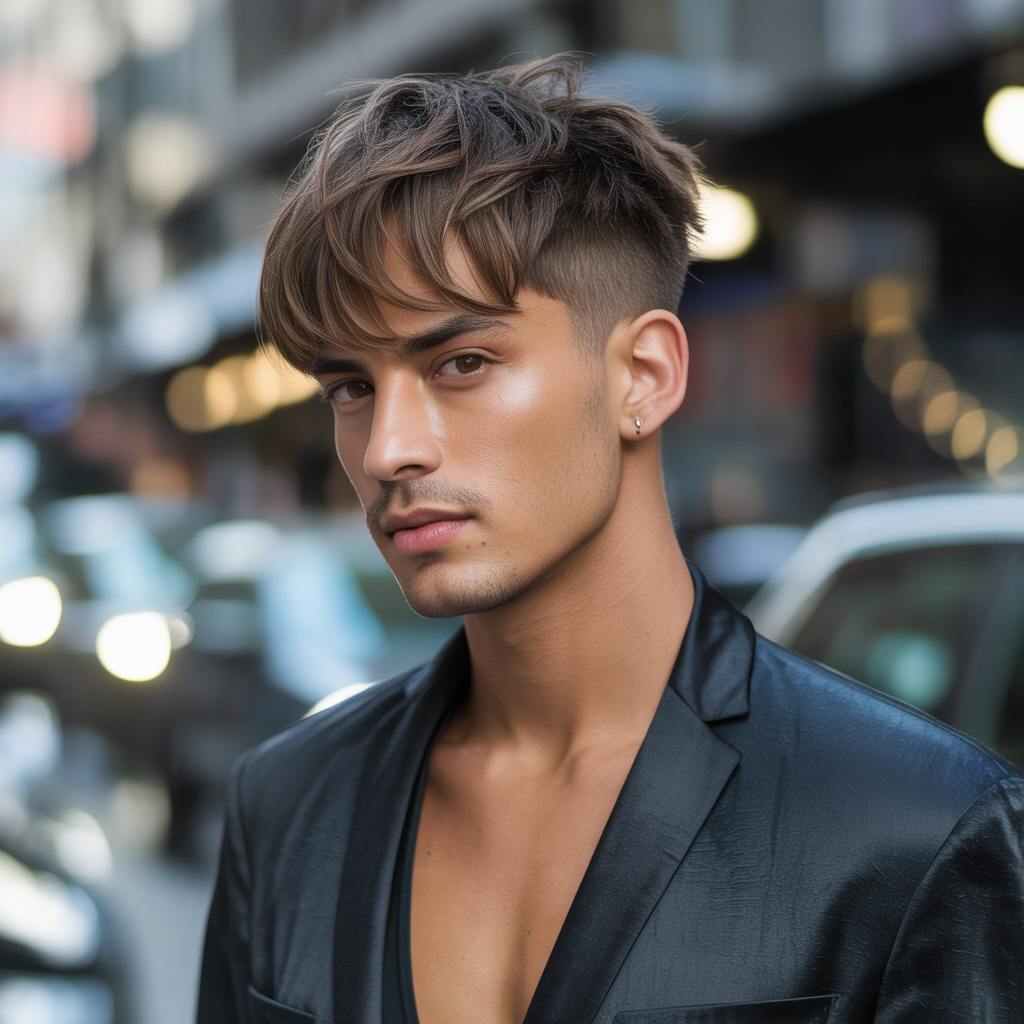 layered haircuts men