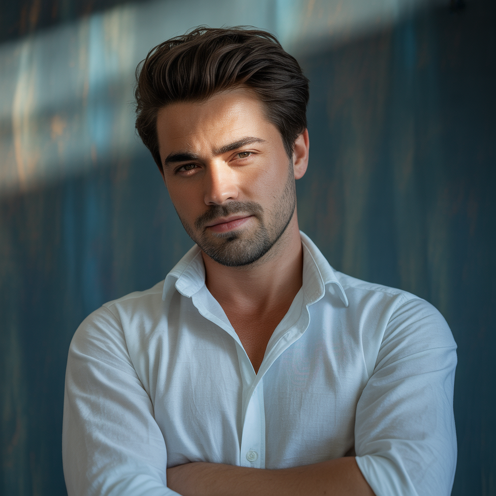 light stubble beard styles