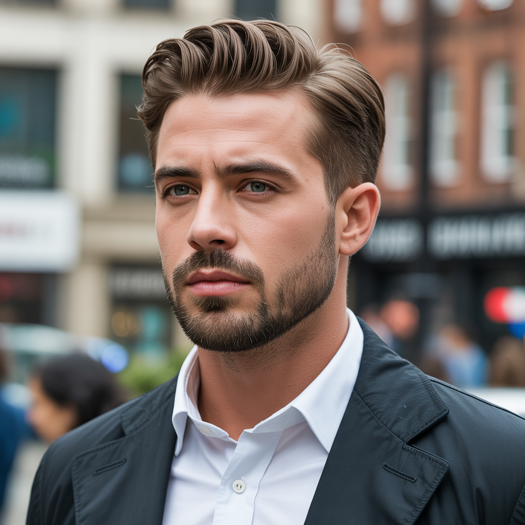 light stubble beard styles