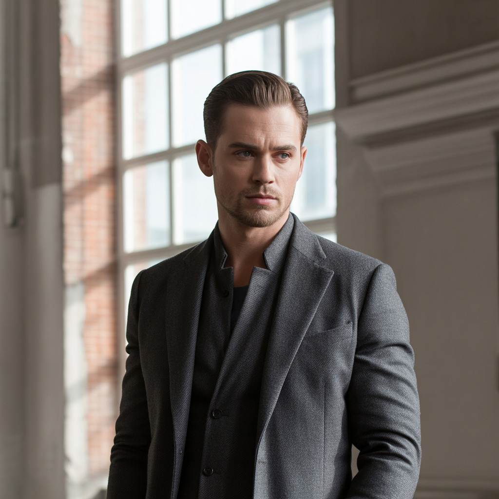 light stubble beard styles