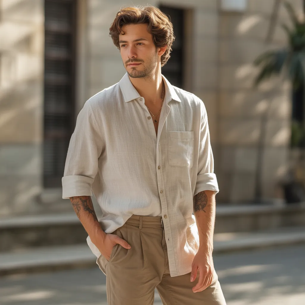 linen shirt