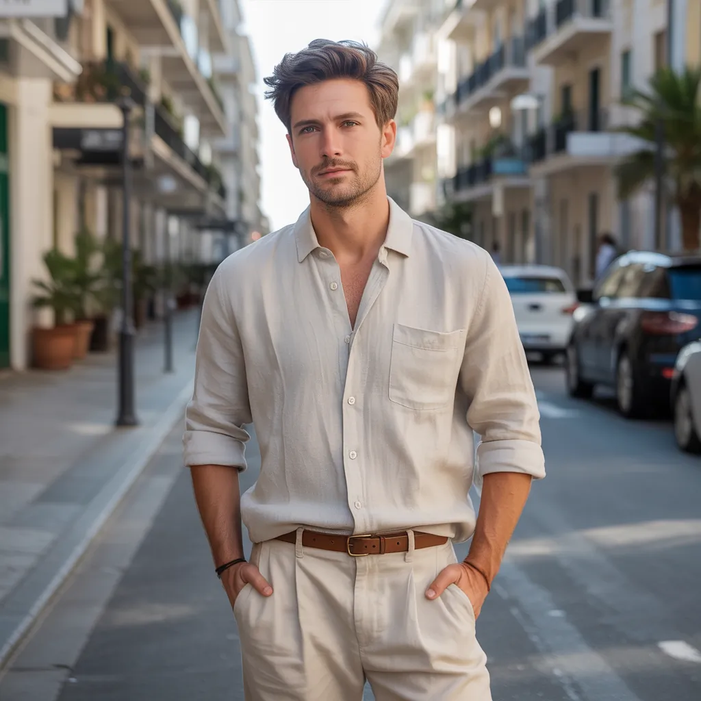 linen shirt