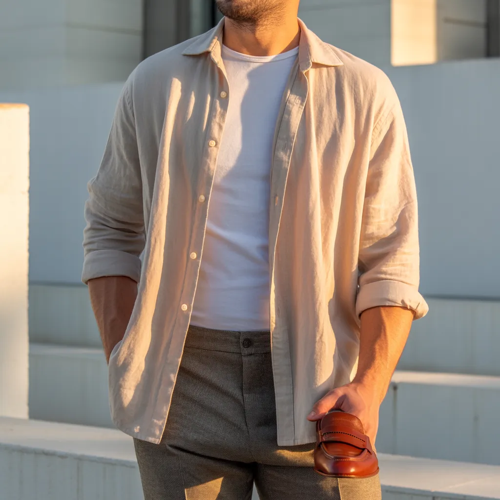 linen shirt