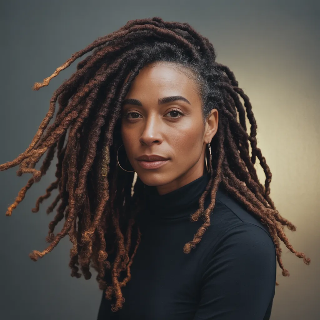 loc hairstyles for women no retwist