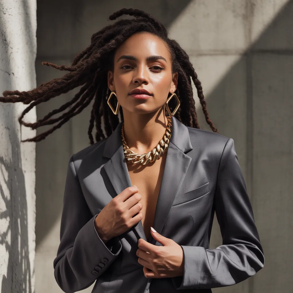 loc hairstyles for women no retwist