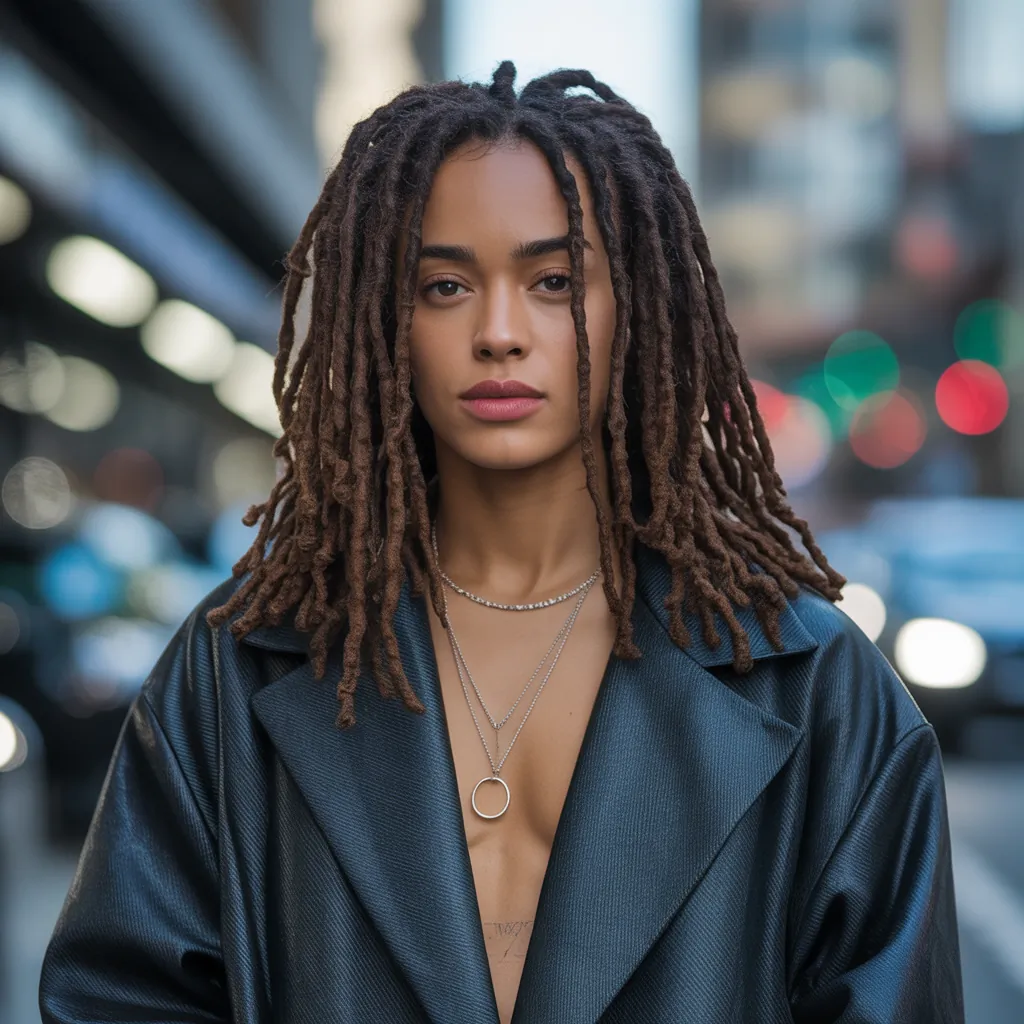 loc hairstyles for women no retwist