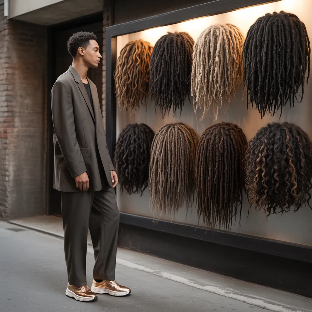 loc hairstyles for women no retwist