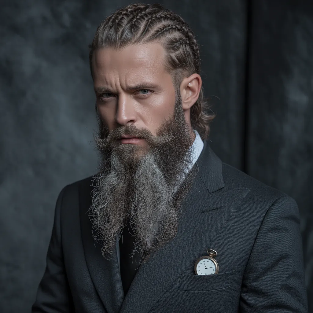 long beard hairstyles for men