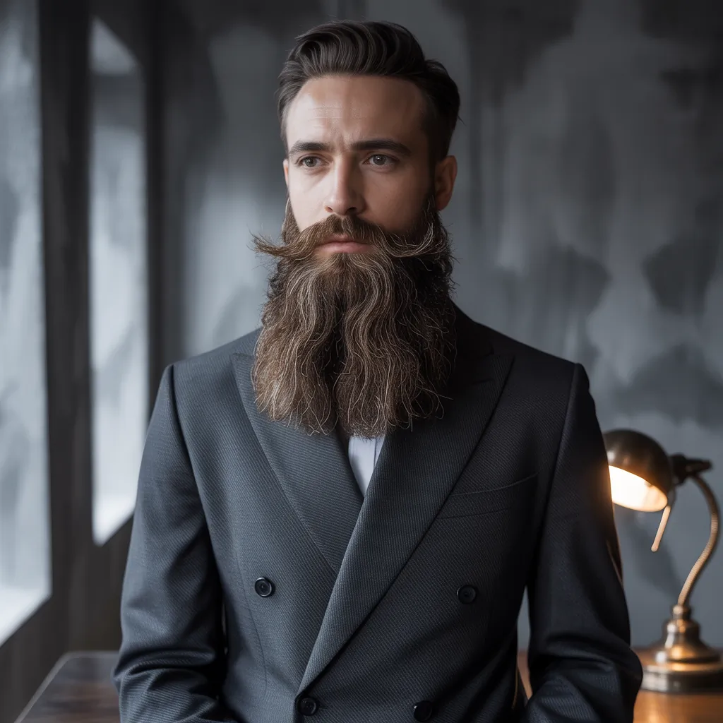 long beard hairstyles for men