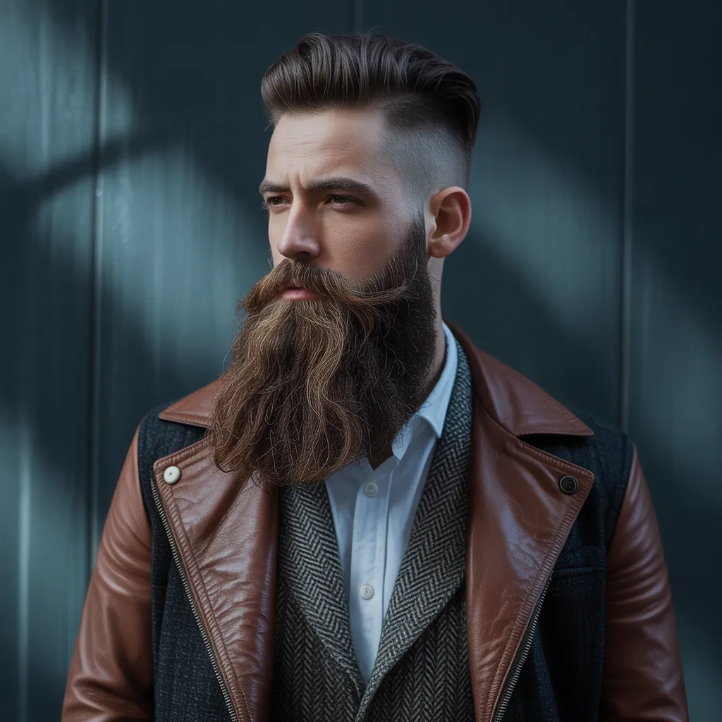 long beard hairstyles for men