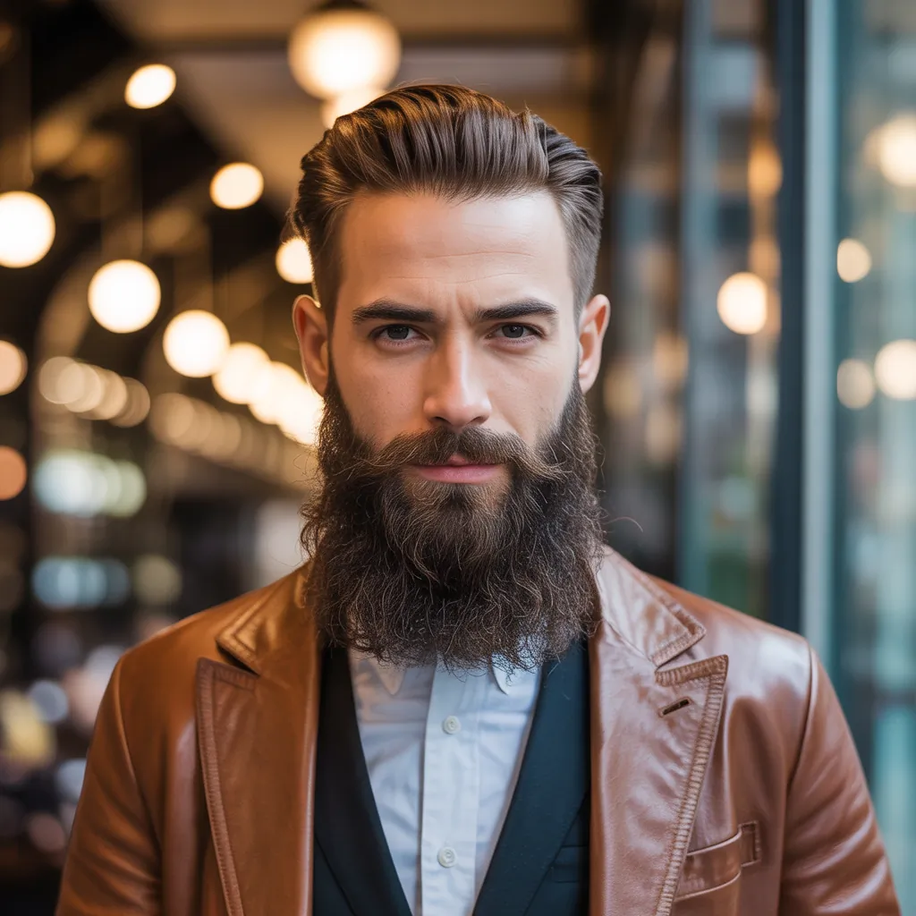 long beard hairstyles for men