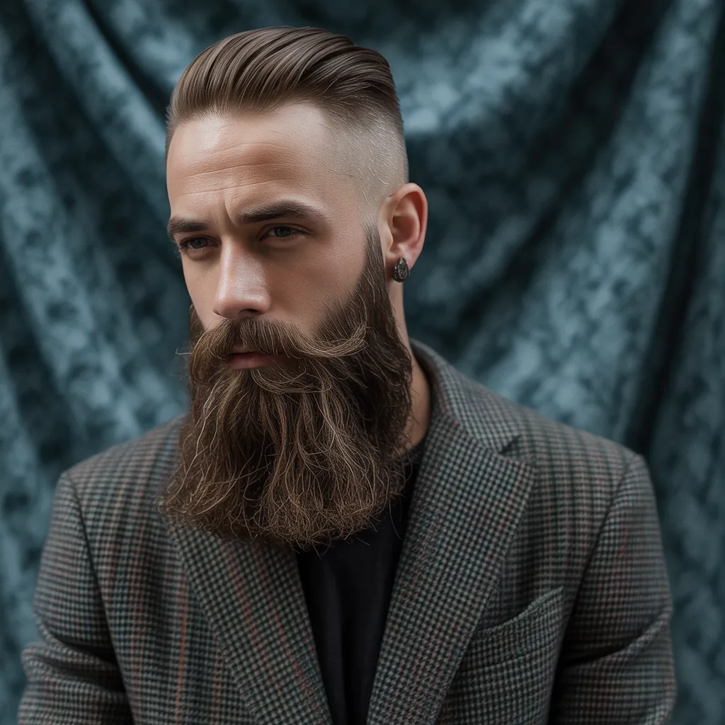 long beard hairstyles for men
