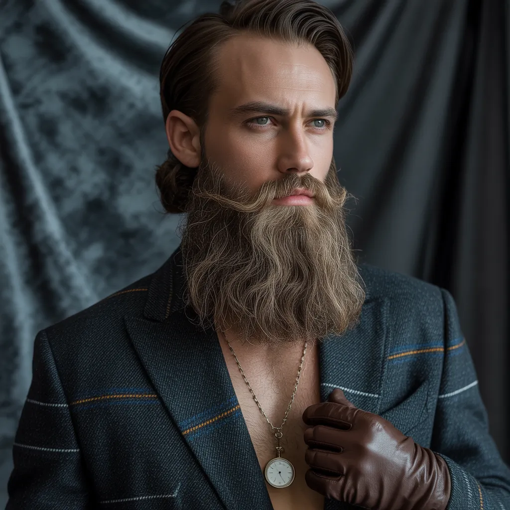 long beard hairstyles for men