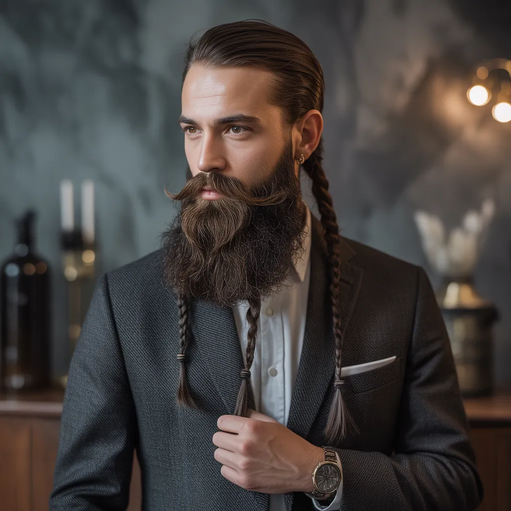 long beard hairstyles for men