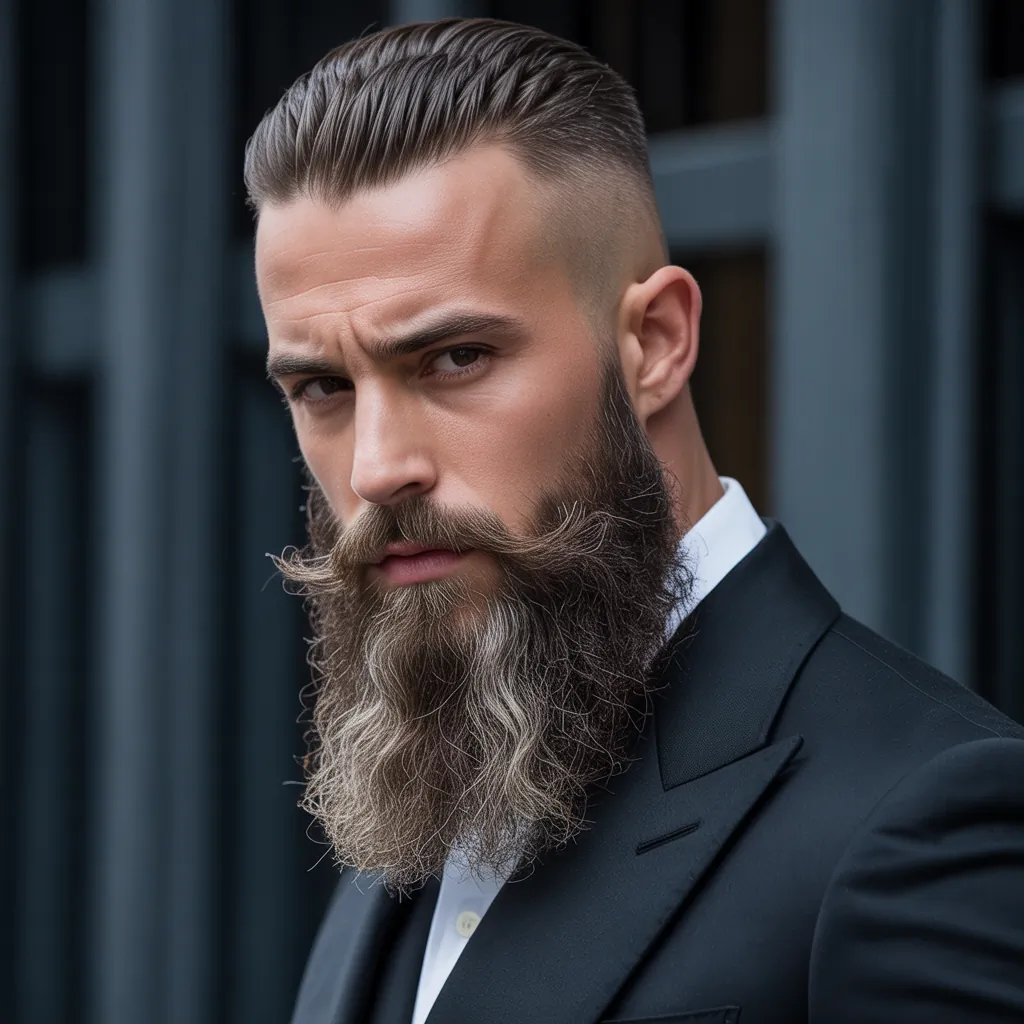long beard hairstyles for men