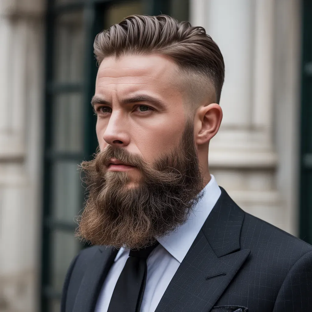 long beard hairstyles for men