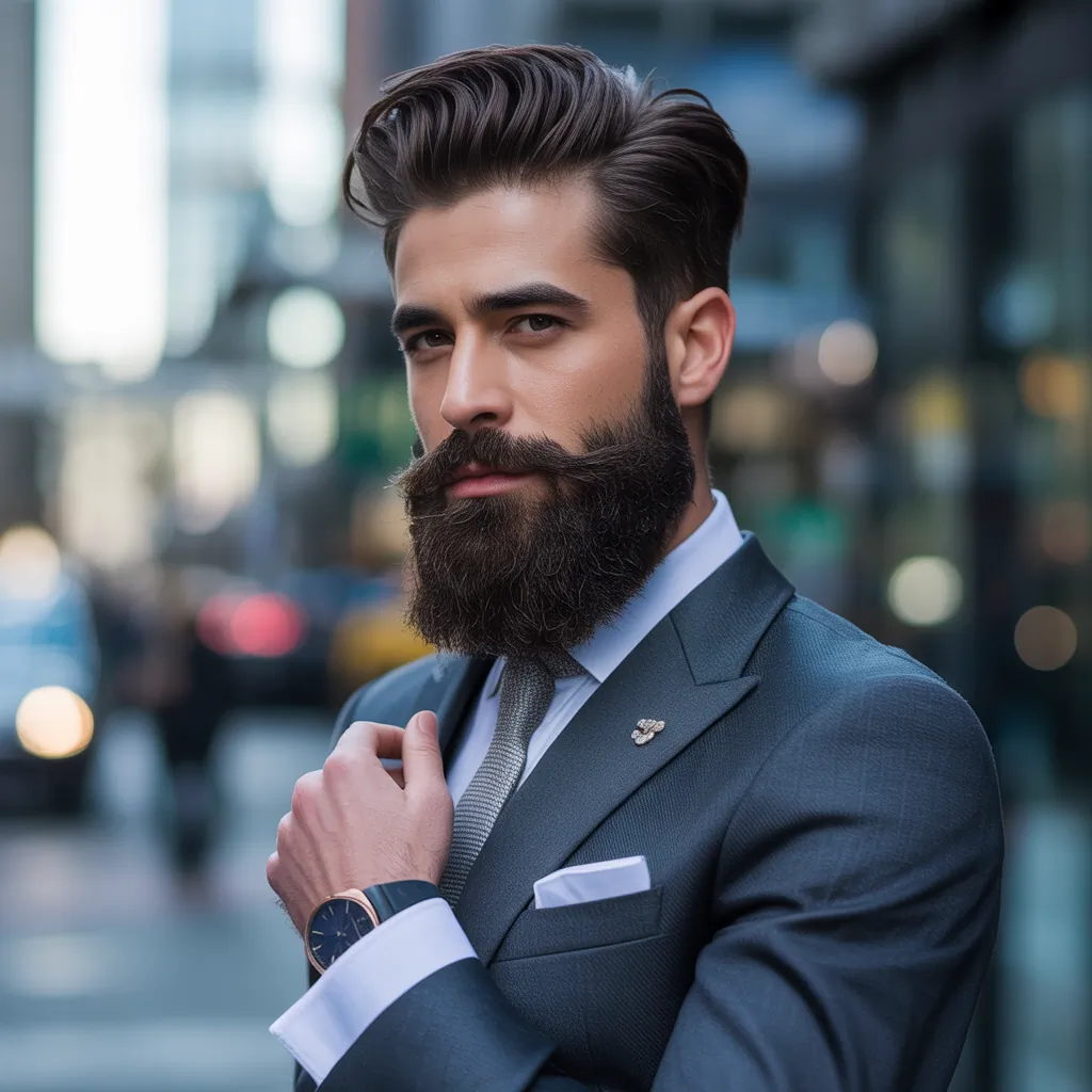 long beard hairstyles for men