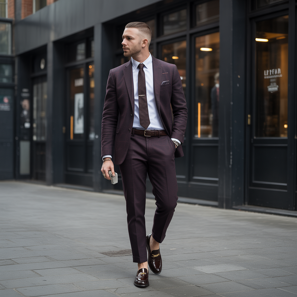 long taper fade men
