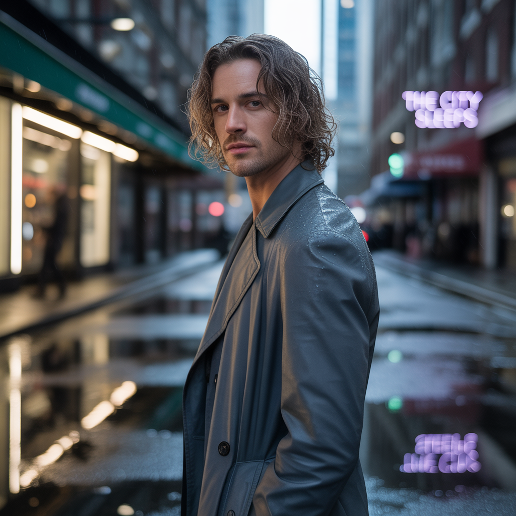 long wavy hairstyles men