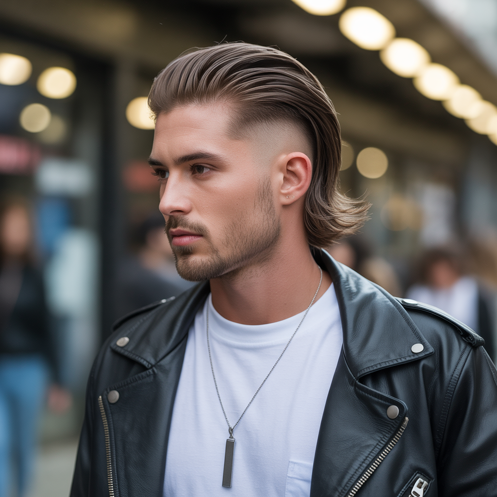 low taper mullet