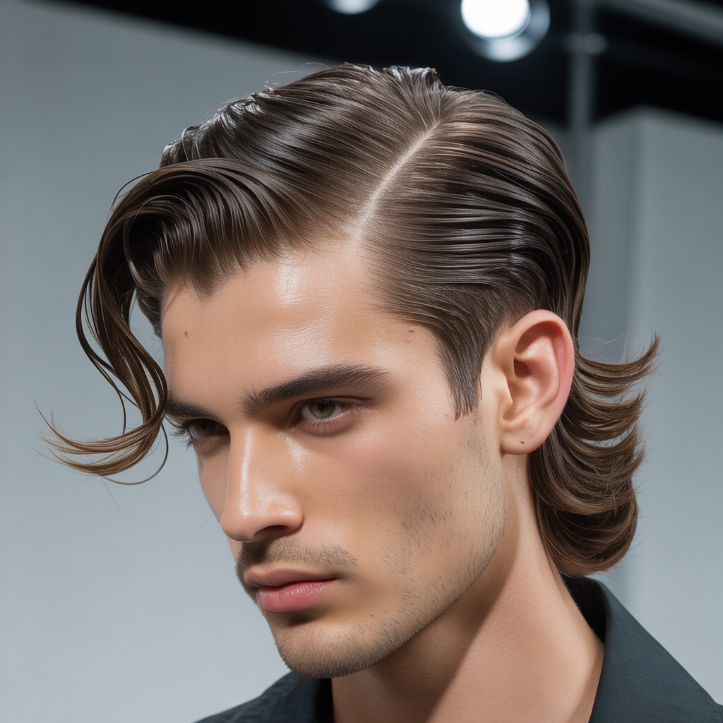 male model hair