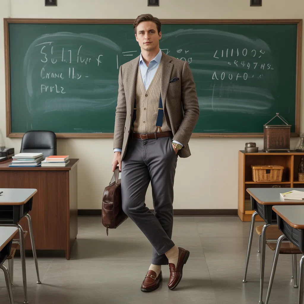 male teacher outfits