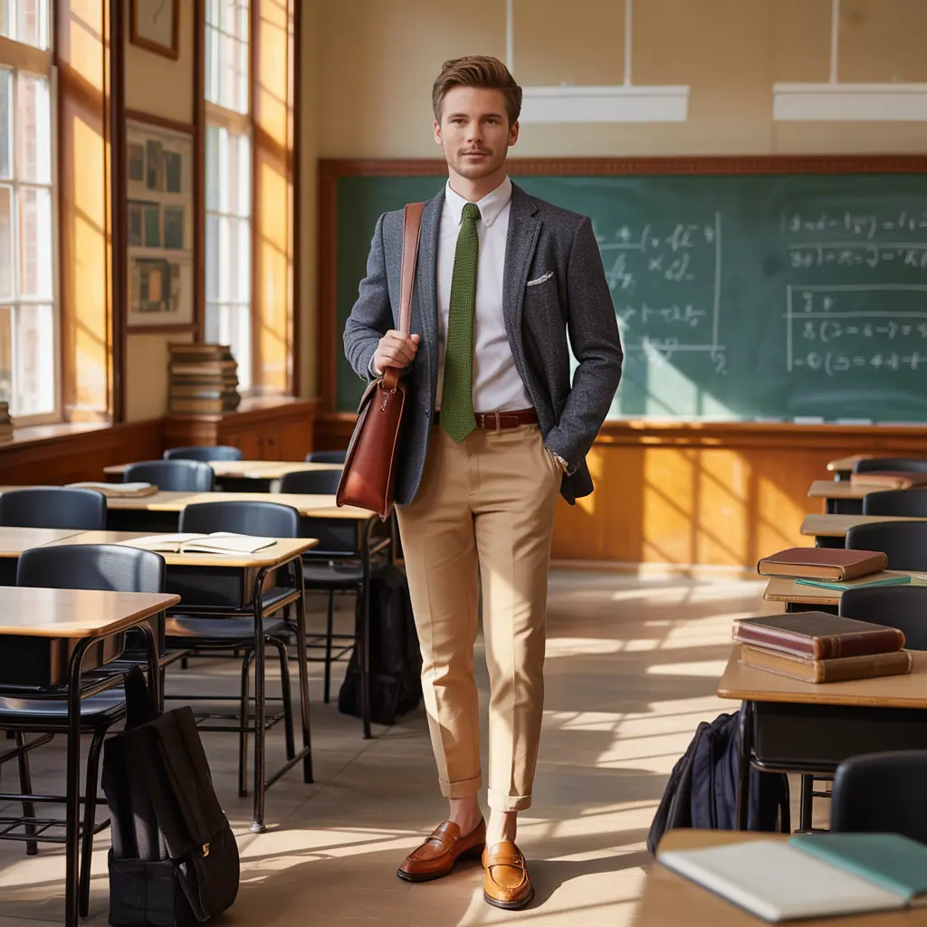 male teacher outfits