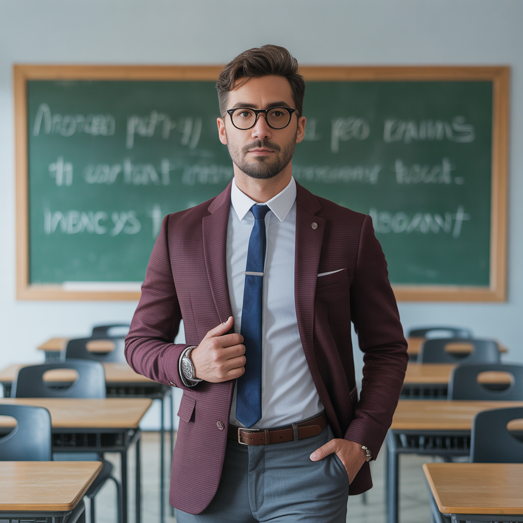 male teacher outfits
