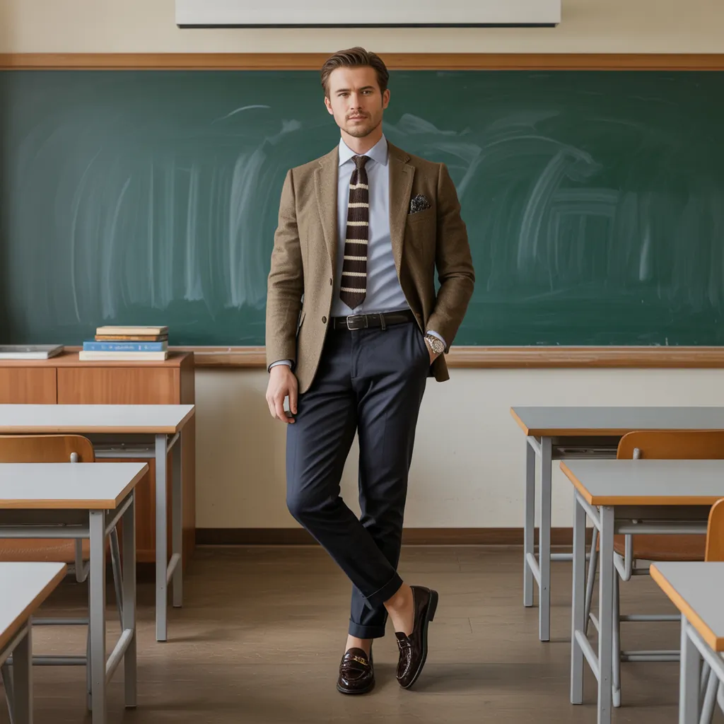 male teacher outfits