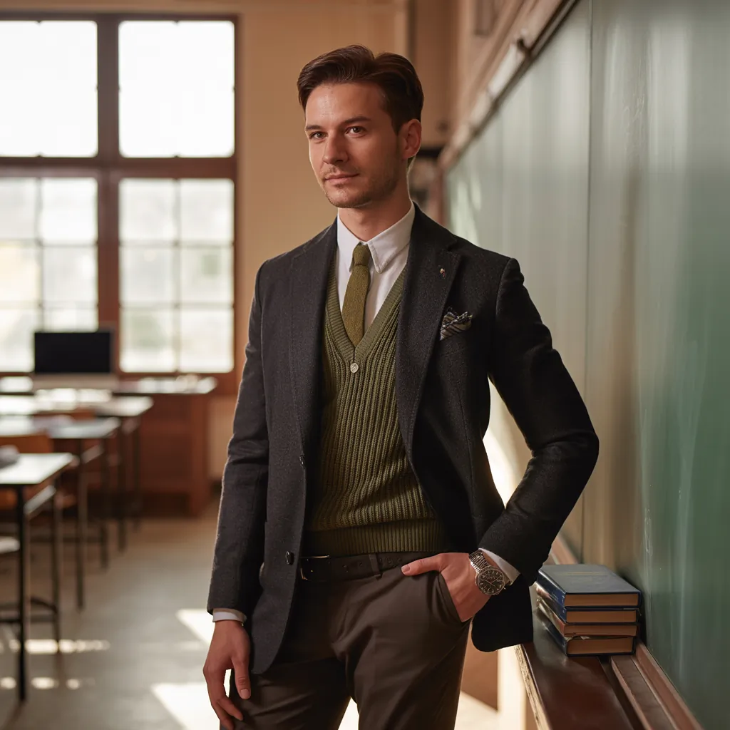 male teacher outfits