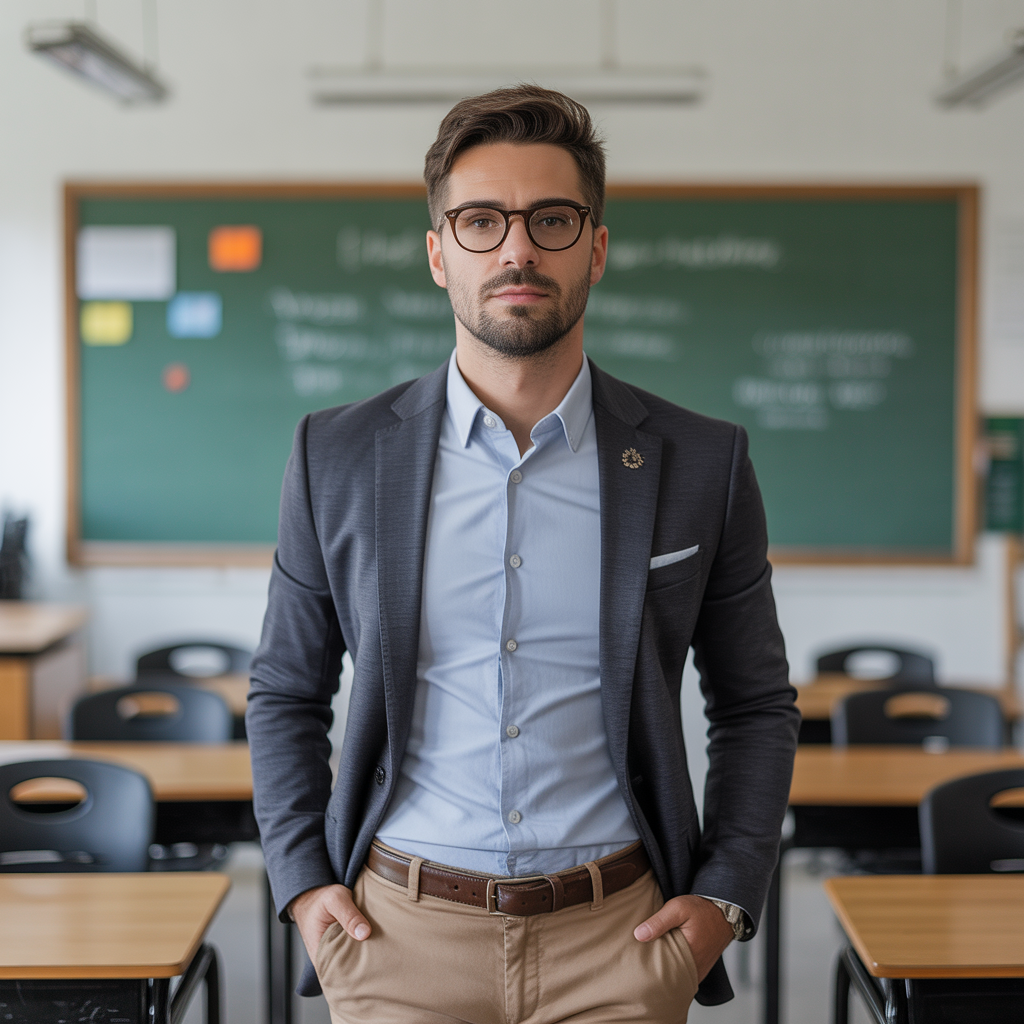 male teacher outfits