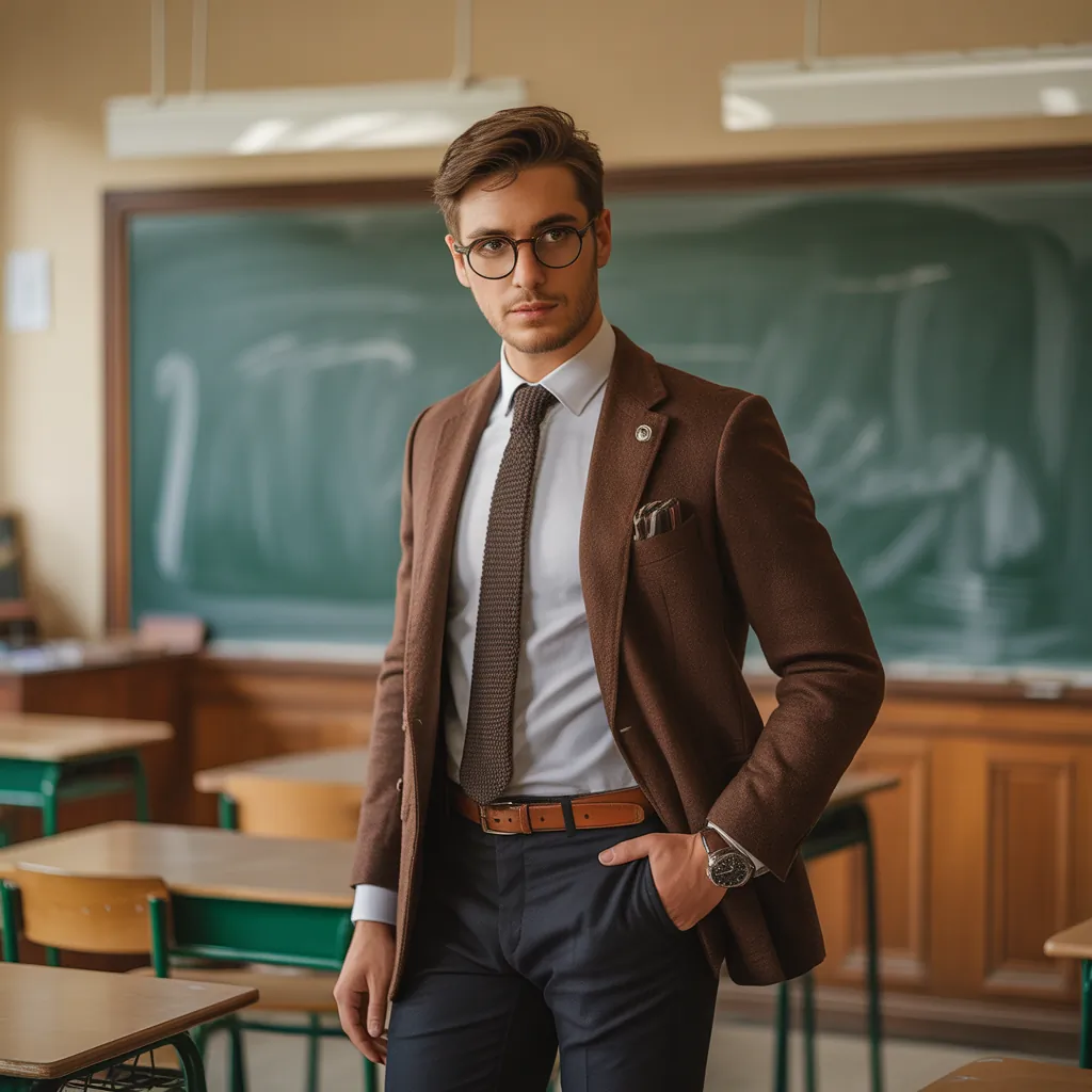 male teacher outfits