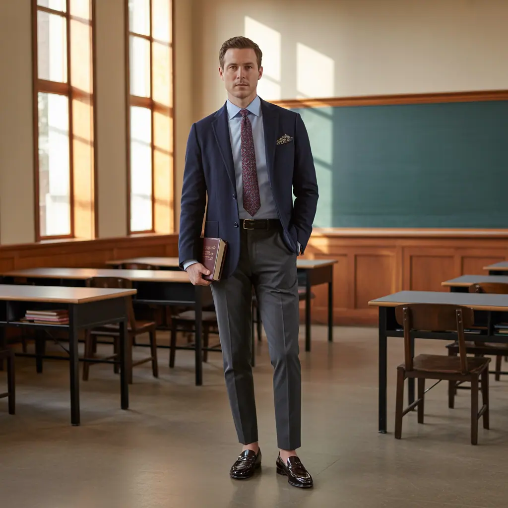 male teacher outfits