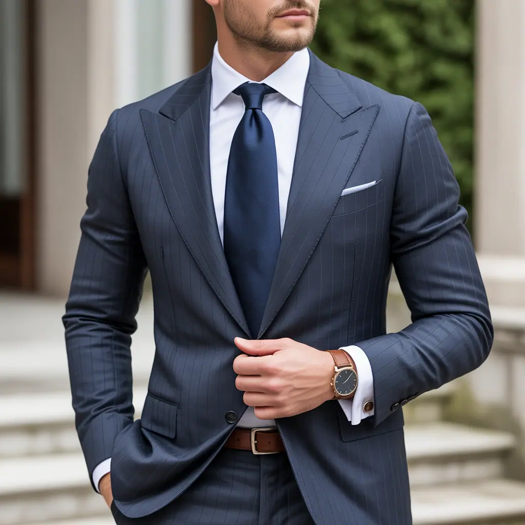 male wedding guest outfit
