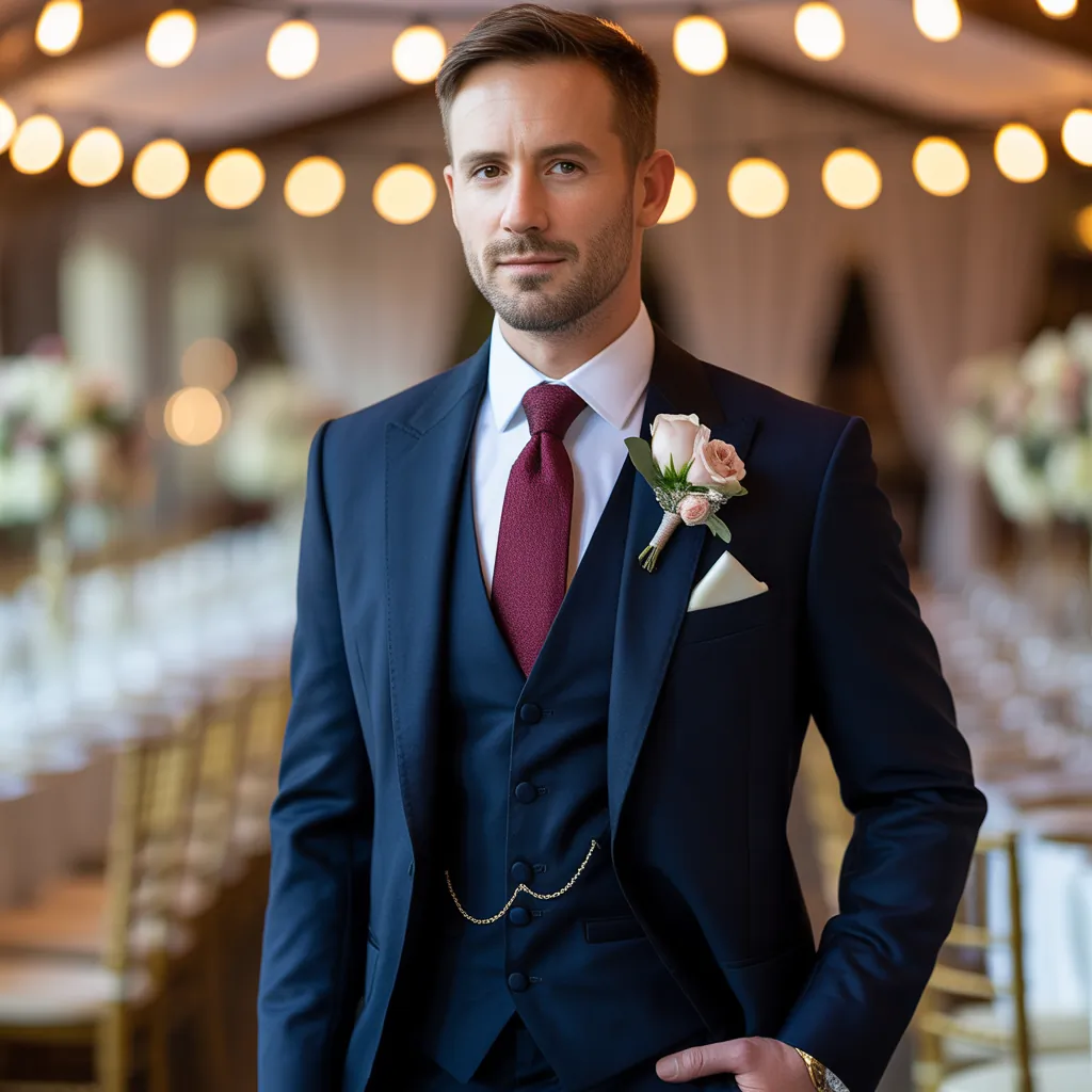 male wedding guest outfit