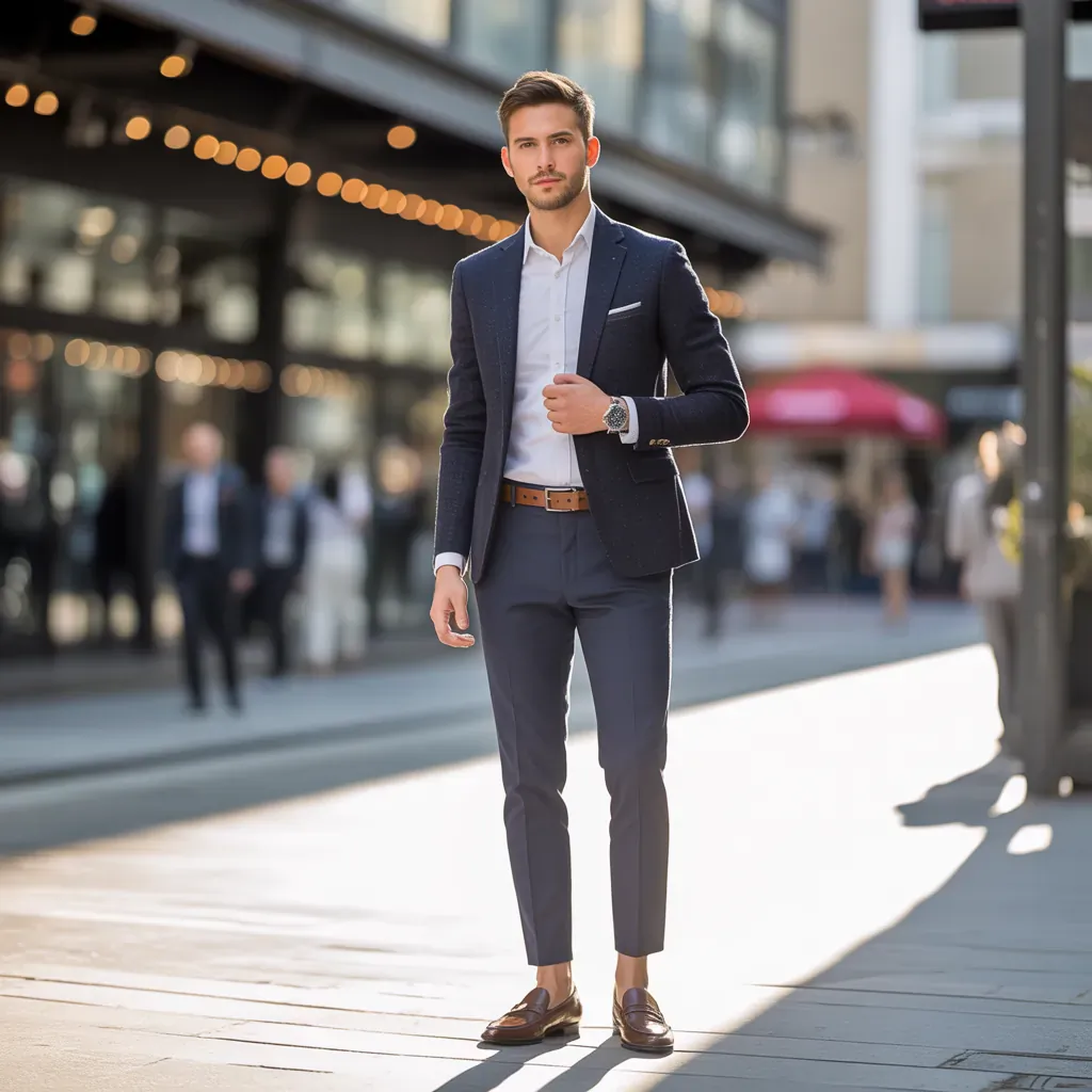 male wedding guest outfit